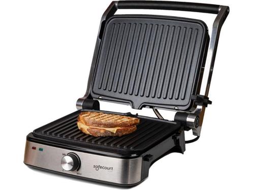 Safecourt Kitchen Contactgrill compact CG200 - Tosti, Elektronische apparatuur, Contactgrills, Nieuw, Verzenden