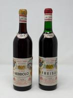 1967 Nebbiolo & 1968 Freisa, G. B. Burlotto - Piedmont - 2, Verzamelen, Nieuw