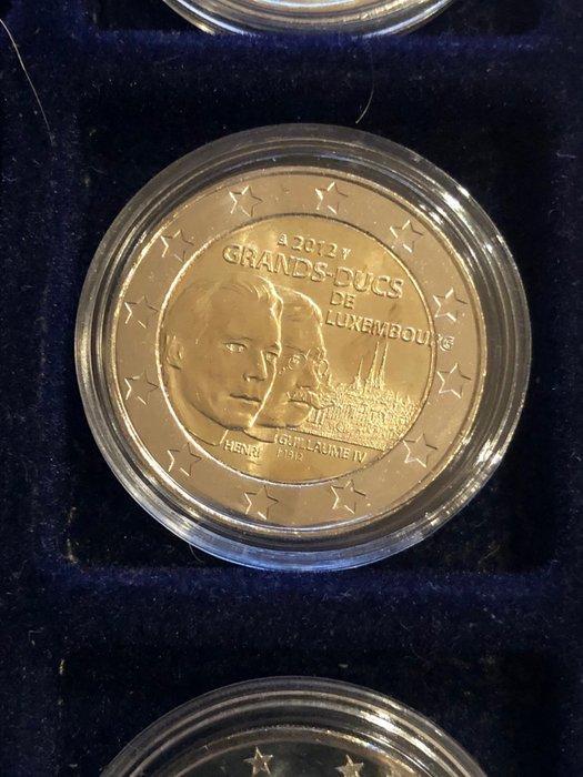 Luxemburg. 2 Euro 2004/2021 (13 monete) (Zonder, Postzegels en Munten, Munten | Europa | Euromunten
