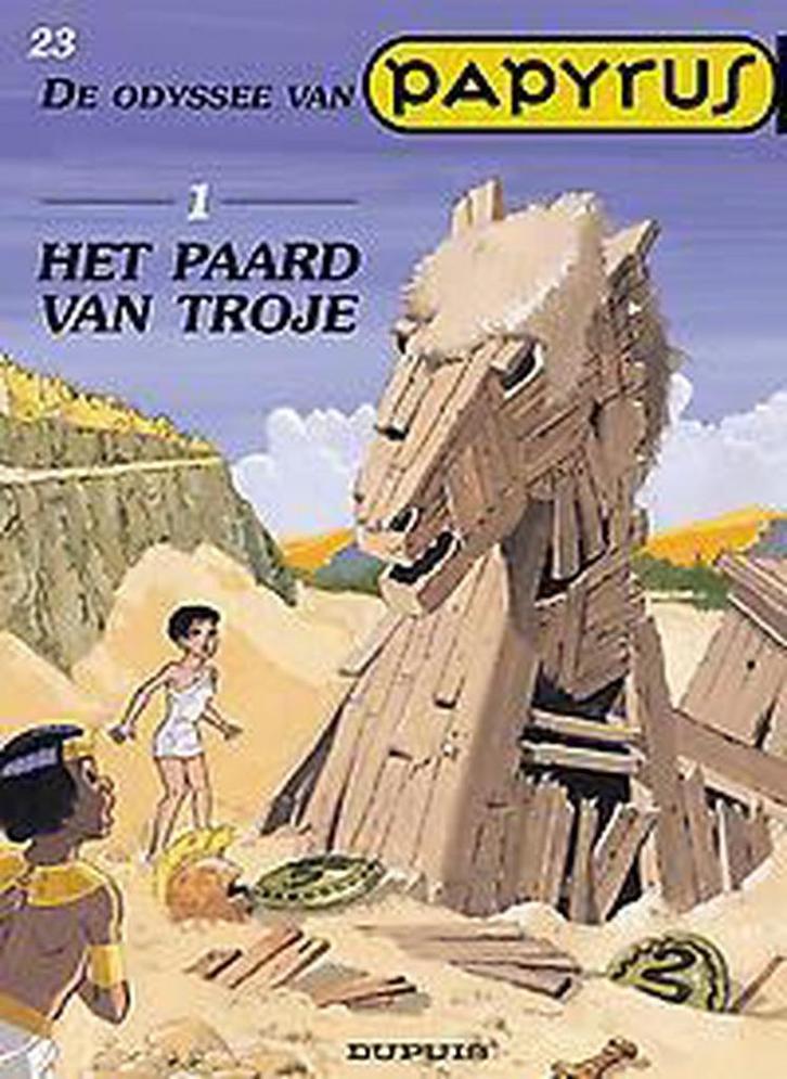 het paard van Troje / 1 / Papyrus / 23 9789031422616, Boeken, Stripverhalen, Gelezen, Verzenden