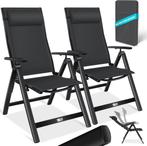 KESSER® Tuinstoel Opklapbaar - Set van 2 - Antislip - Zwart, Verzenden, Nieuw