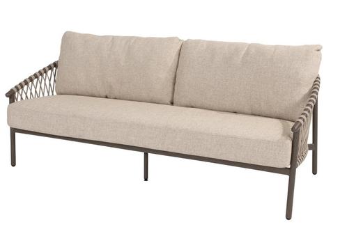 4 Seasons Outdoor Allora 3-zits loungebank terre |, Tuin en Terras, Tuinsets en Loungesets