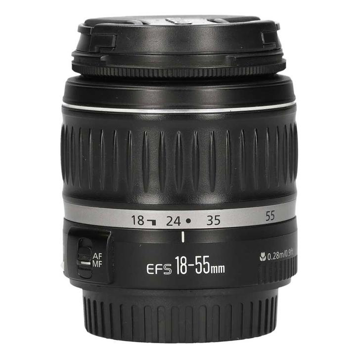 Canon EF-S 18-55mm f/3.5-5.6 II met garantie, Audio, Tv en Foto, Foto | Lenzen en Objectieven, Gebruikt, Ophalen of Verzenden