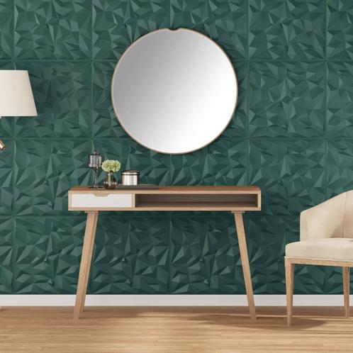 vidaXL 24 st Wandpanelen amethist 6 m² 50x50 cm XPS groen, Doe-het-zelf en Bouw, Platen en Panelen, Nieuw, Verzenden
