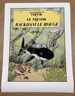 Tintin - Sérigraphie Escale - Le trésor de Rackham le rouge