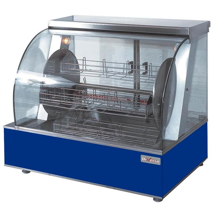 Kippengrill | Elektrisch | 4 Korven | 16-20 Kippen | 300°C, Zakelijke goederen, Horeca | Keukenapparatuur, Nieuw in verpakking