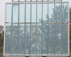 padoek houten raam , chassis , venster 293 x 249 wit, Nieuw, Raamkozijn, Ophalen of Verzenden, Hout