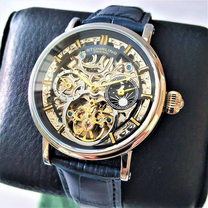Stührling Original - Automatic - Moon - Dual Time - Open, Bijoux, Sacs & Beauté, Montres | Hommes