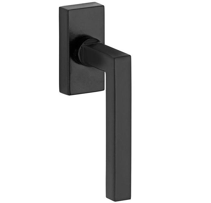 Draaikiepgarnituur Kare/Bauhaus mat zwart, Doe-het-zelf en Bouw, Hang- en Sluitwerk, Klink of Kruk, Nieuw, Overige materialen