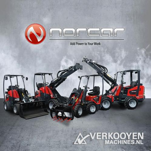 Norcar Shovel Minishovel - Telescoop -  Nieuw en demo!, Articles professionnels, Machines & Construction | Grues & Excavatrices