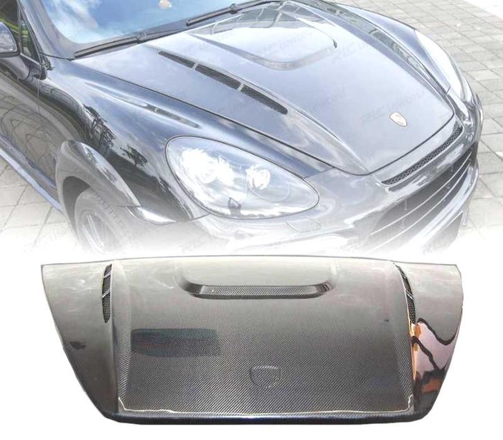 Capot Pour Porsche Cayenne 958 11-14 Avec Prise DAir Carbon, Auto-onderdelen, Carrosserie, Verzenden