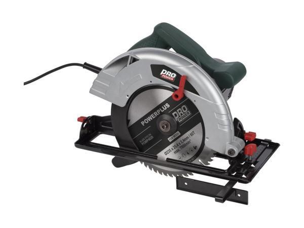 Veiling - Powerplus cirkelzaag 2000W POWP4020, Doe-het-zelf en Bouw, Gereedschap | Zaagmachines