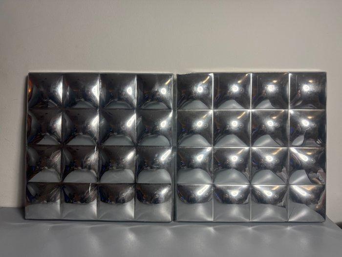 IKEA - Spiegel- Vimsig Kullig - Plastic - Twee wandpanelen, Antiek en Kunst, Curiosa en Brocante