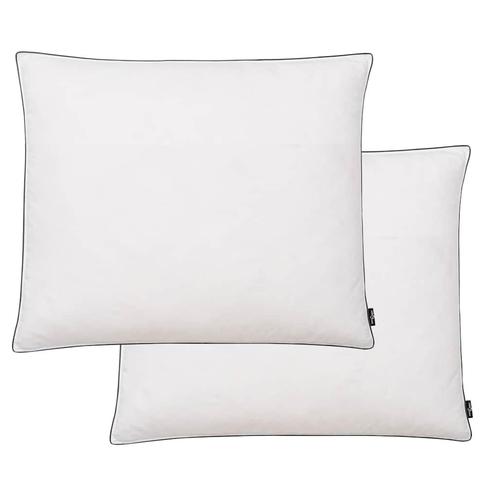 vidaXL Kussens 2 st zwaar 70x60 cm dons-/verenvulling wit, Huis en Inrichting, Slaapkamer | Beddengoed, Nieuw, Verzenden