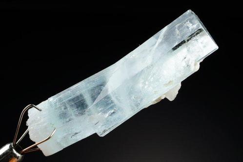 7,34 g! TOP extra BERYL variëteit AQUAMARINE kristal -, Verzamelen, Mineralen en Fossielen