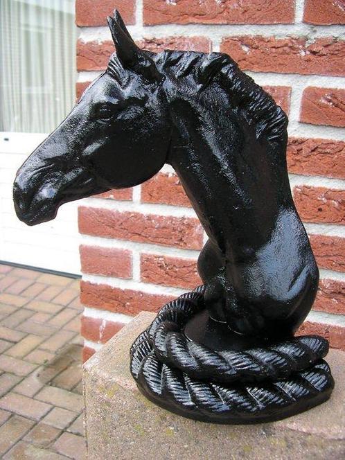 Beeld, Paard - 3 kg - 25 cm - IJzer, Antiek en Kunst, Curiosa en Brocante