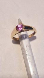 Ring - 9 kt. Geel goud Saffier