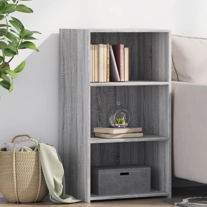 vidaXL Dressoir 50x41x93 cm bewerkt hout grijs sonoma, Huis en Inrichting, Kasten | Dressoirs, Nieuw, Verzenden