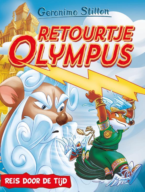 Retourtje Olympus / Geronimo Stilton / 13 9789059249653, Livres, Livres pour enfants | Jeunesse | 10 à 12 ans, Envoi