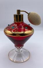 Ensemble de toilette (3) - Verre émaillé avec décoration