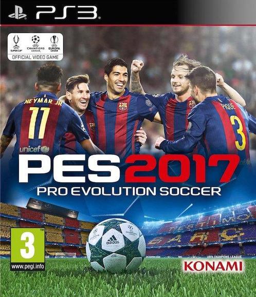 Pro Evolution Soccer 2017 (PS3 Games), Consoles de jeu & Jeux vidéo, Jeux | Sony PlayStation 3, Enlèvement ou Envoi