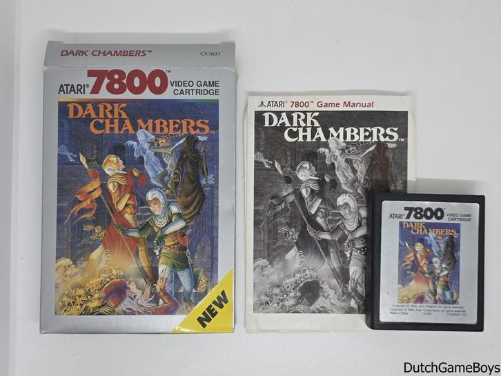 Atari 7800 - Dark Chambers, Games en Spelcomputers, Spelcomputers | Atari, Gebruikt, Verzenden