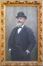 Emilio Longoni (1859 -1932) - Ritratto maschile