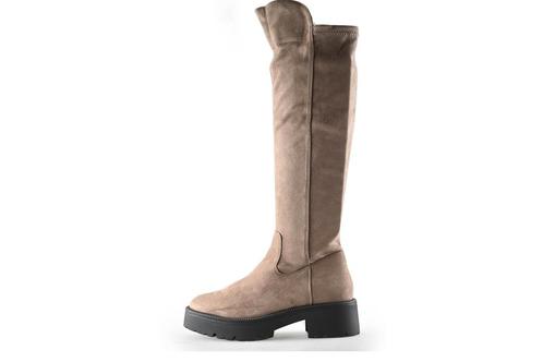 Tamaris Laarzen in maat 39 Beige | 5% extra korting, Kleding | Dames, Schoenen, Beige, Zo goed als nieuw, Hoge laarzen, Verzenden
