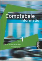 Comptabele informatie 1 9789001109899 A.H. van der Boom, Verzenden, Zo goed als nieuw, A.H. van der Boom