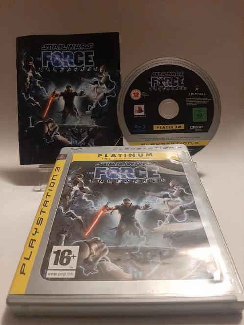Star Wars the Force Unleashed Platinum Playstation 3, Consoles de jeu & Jeux vidéo, Jeux | Sony PlayStation 3, Enlèvement ou Envoi