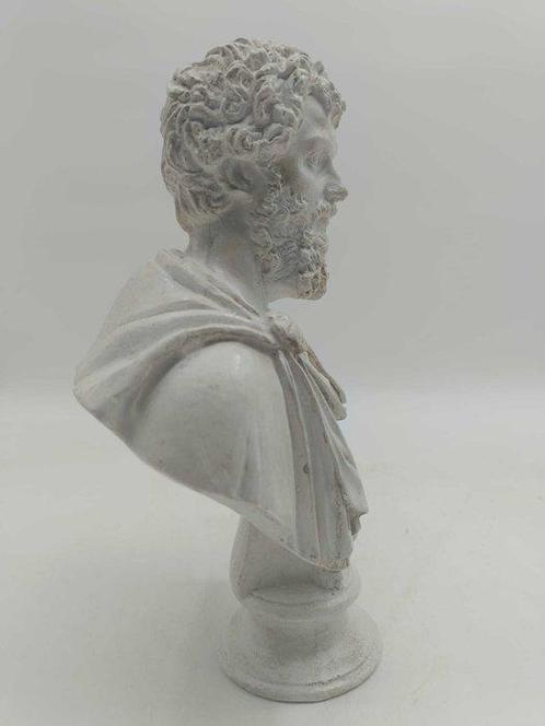sculptuur, Antonino Pio - 30 cm - marmerstof, Antiek en Kunst, Curiosa en Brocante