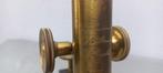 Microscoop - Antieke koperen spiegel microscoop - 1850-1900