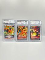 Pokémon - 3 Graded card - CHARIZARD VSTAR & LANCE’S