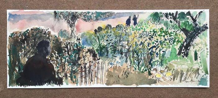 Guy Bardone - Sans titre, Antiek en Kunst, Kunst | Schilderijen | Klassiek