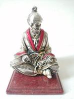 Giannelli - Sculpture, Uomo orientale seduto - 11.5 cm -, Antiek en Kunst