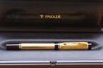 Rare stylo rollerball PARKER DUOFOLD plaqué or godron - Pen