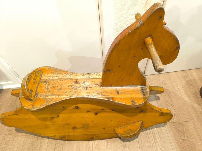 Hobbelpaard - Vintage Wooden Rocking Horse - België, Antiquités & Art, Antiquités | Jouets