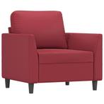 Fauteuil Wijnrood 60cm - Blikvanger! | Tweede Kansje, Huis en Inrichting, Fauteuils, Verzenden, Nieuw, 75 tot 100 cm, 75 tot 100 cm