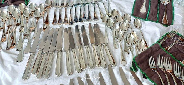 Calegaro - Bestekset voor 12 personen (114) - Verzilverd, Antiek en Kunst, Antiek | Meubels | Tafels