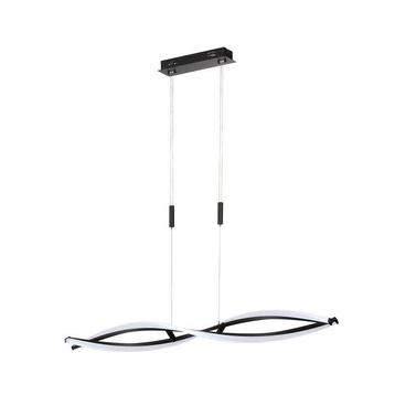 Fischer & Honsel - Hangende plafondlamp - Torcido - Zwart -