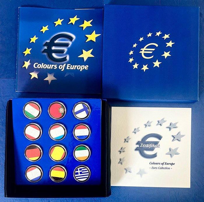 Europa. Euro Various Years (4 items) (Zonder Minimumprijs), Postzegels en Munten, Munten | Europa | Euromunten