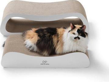 2dekans | Jake en Jacky Krabkarton voor Katten 2 in 1 model beschikbaar voor biedingen