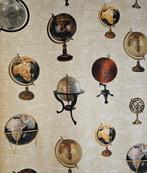 Stof Oude Wereldkaarten Exclusief - Antiquariaat Design- -, Antiek en Kunst