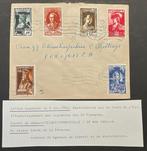 België 1943 - Erinnofilie Duitse Keizerreeks - Brief met, Postzegels en Munten, Postzegels | Europa | België, Gestempeld