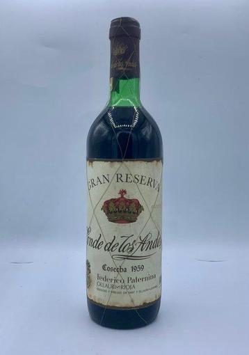 1959 Federico Paternina, Conde de los Andes - Rioja Gran