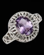 Amethist - Zilver, Ring Amethist der Dignitaires - Heilige