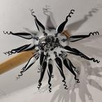 Plafonnier - Chrome, Verre, Murano