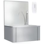 vidaXL Lavabo de lavage avec robinet et distributeur de, Verzenden, Neuf