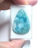 Zeer grote LARIMAR 100% NATUREL Cabochon- 13.16 g