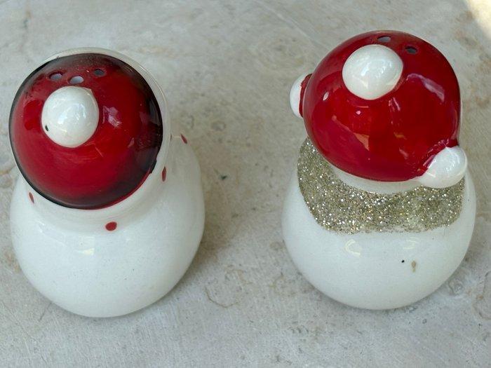 drie verschillen zout en peper stelletjes voor de kersttafel, Diversen, Kerst